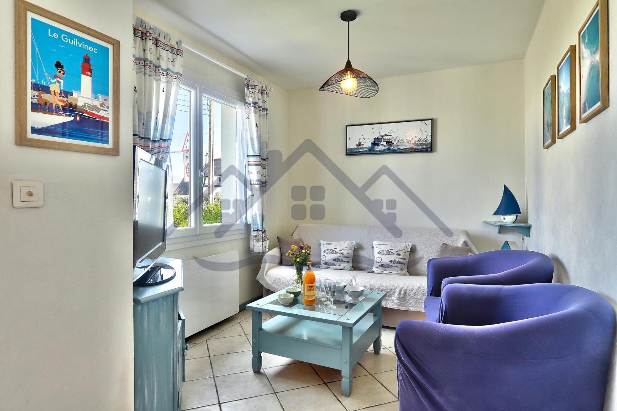 Localise - M3B - Souvenir Du Guil - Maison De Plain-Pied Avec Jardin Clos Au Guilvinec - Tout A Pied, Plages, Port, Centre, Commerces, Marche - Wif Inclus - Linge De Lit Inclus - Animaux Bienvenus Eksteriør billede