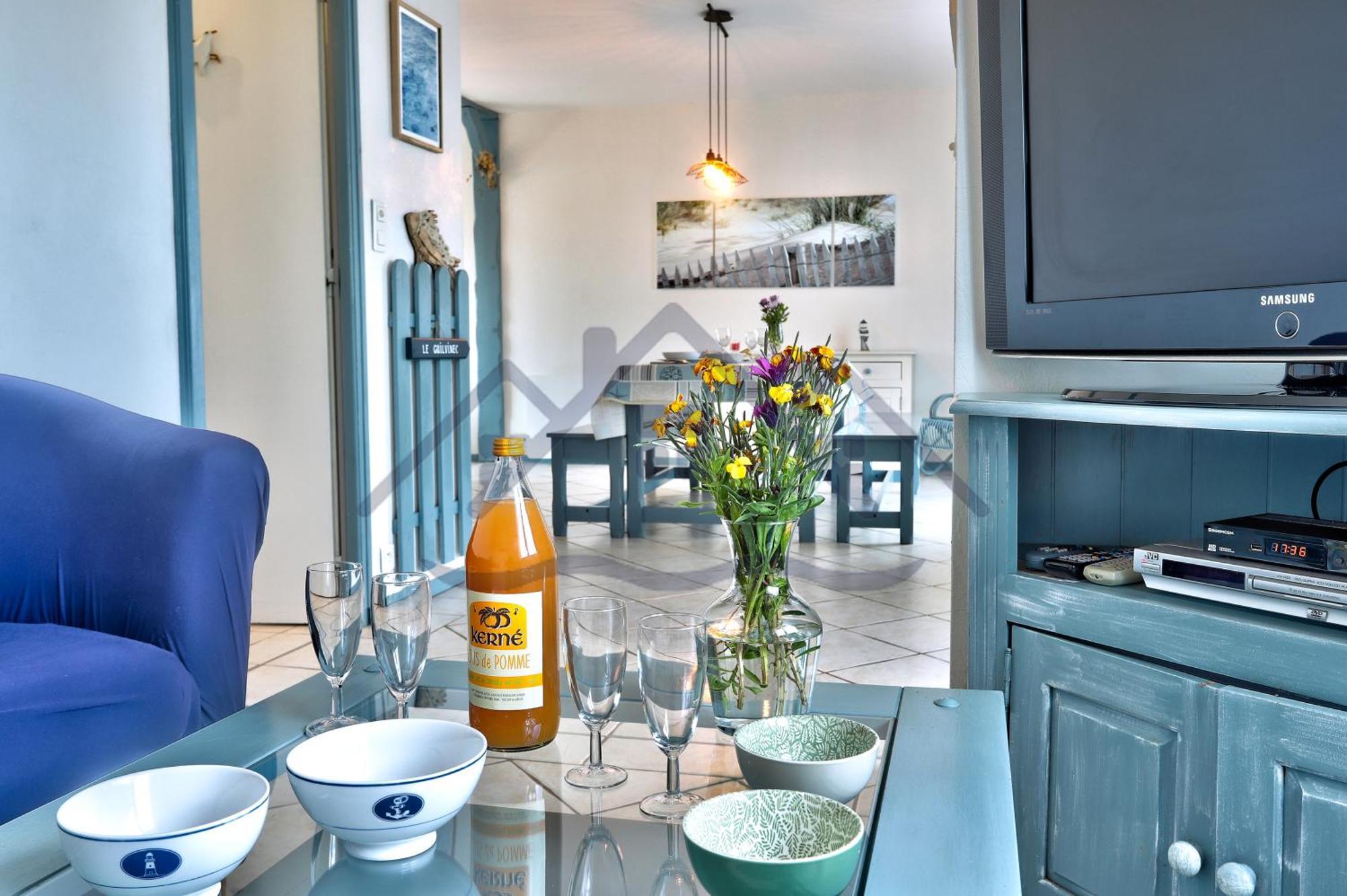 Localise - M3B - Souvenir Du Guil - Maison De Plain-Pied Avec Jardin Clos Au Guilvinec - Tout A Pied, Plages, Port, Centre, Commerces, Marche - Wif Inclus - Linge De Lit Inclus - Animaux Bienvenus Eksteriør billede