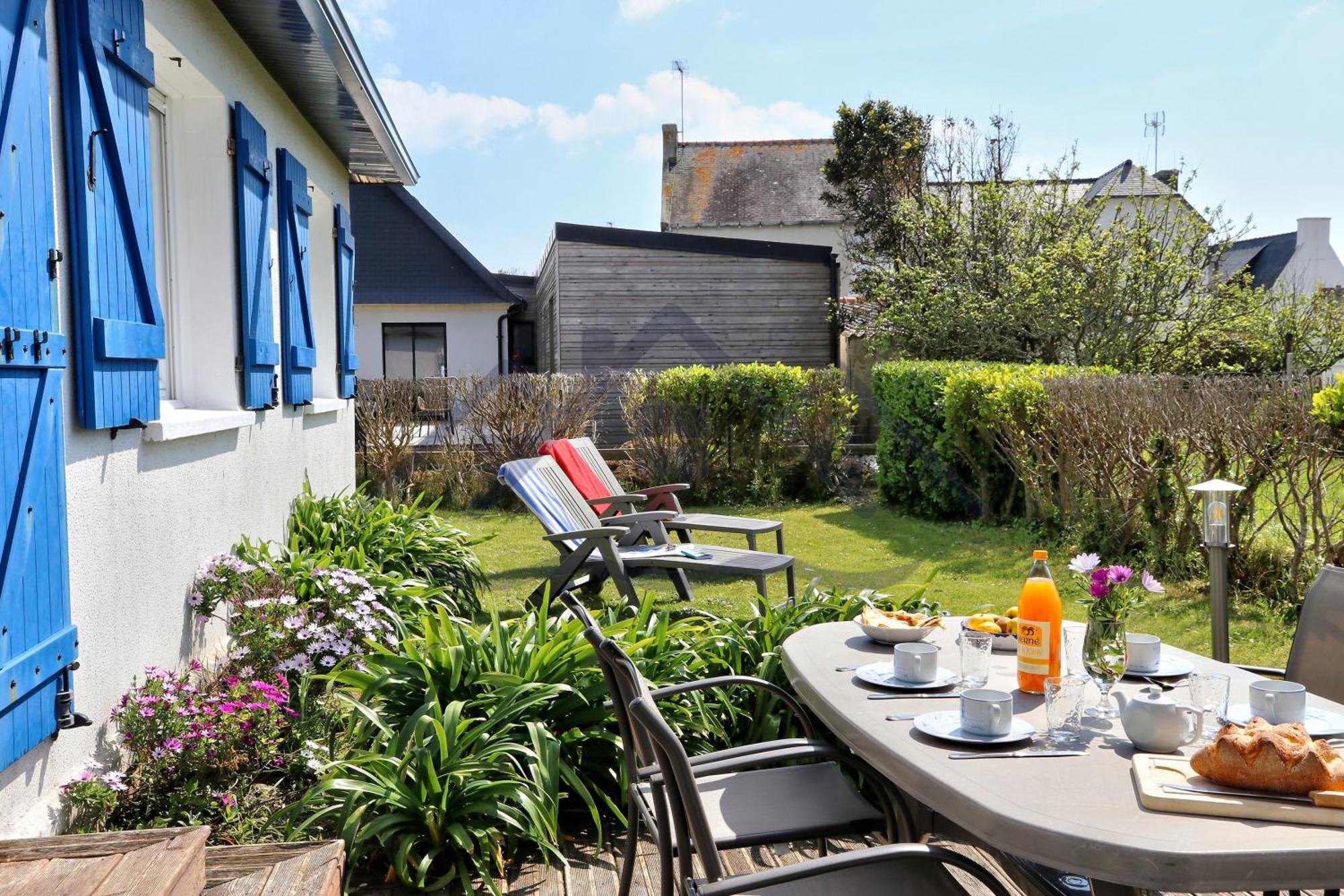 Localise - M3B - Souvenir Du Guil - Maison De Plain-Pied Avec Jardin Clos Au Guilvinec - Tout A Pied, Plages, Port, Centre, Commerces, Marche - Wif Inclus - Linge De Lit Inclus - Animaux Bienvenus Eksteriør billede