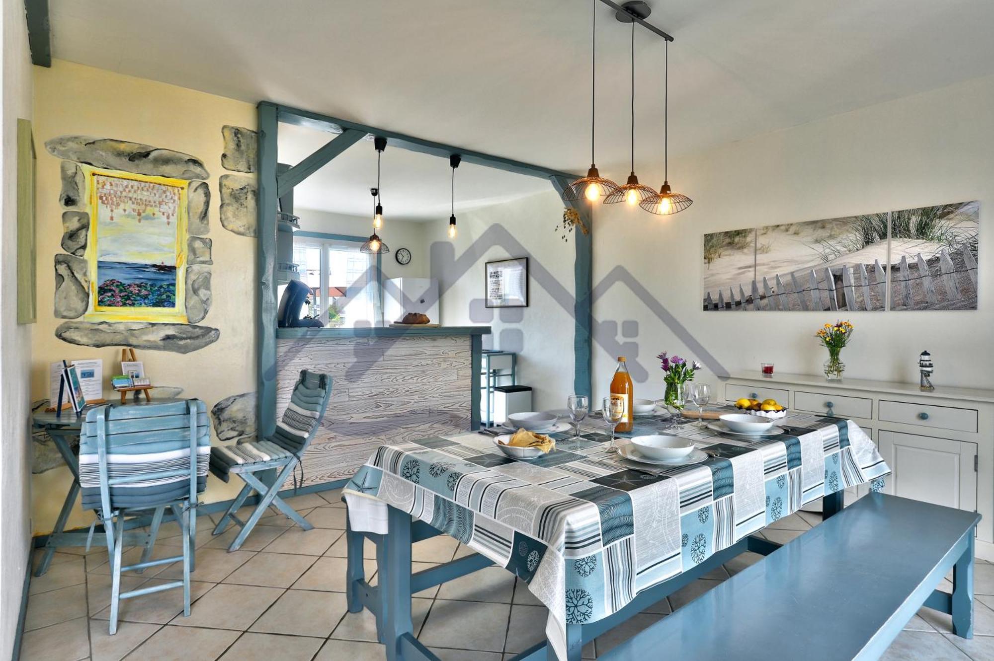 Localise - M3B - Souvenir Du Guil - Maison De Plain-Pied Avec Jardin Clos Au Guilvinec - Tout A Pied, Plages, Port, Centre, Commerces, Marche - Wif Inclus - Linge De Lit Inclus - Animaux Bienvenus Eksteriør billede