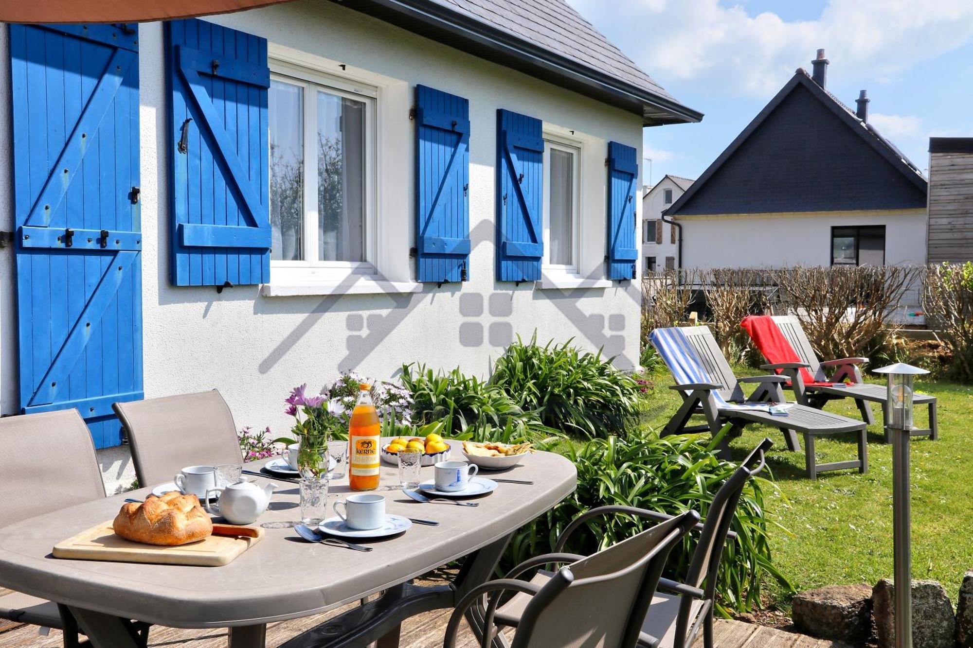 Localise - M3B - Souvenir Du Guil - Maison De Plain-Pied Avec Jardin Clos Au Guilvinec - Tout A Pied, Plages, Port, Centre, Commerces, Marche - Wif Inclus - Linge De Lit Inclus - Animaux Bienvenus Eksteriør billede